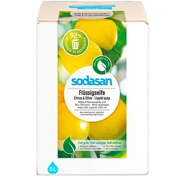 Produktfoto zu Flüssigseife Citrus Olive 5l
