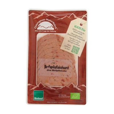 Produktfoto zu Paprika-Fleischwurst Scheiben