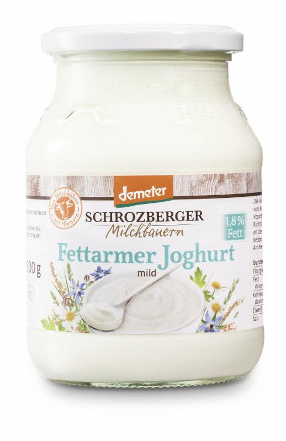 Joghurt natur fettarm 1,8 % Fett 500g