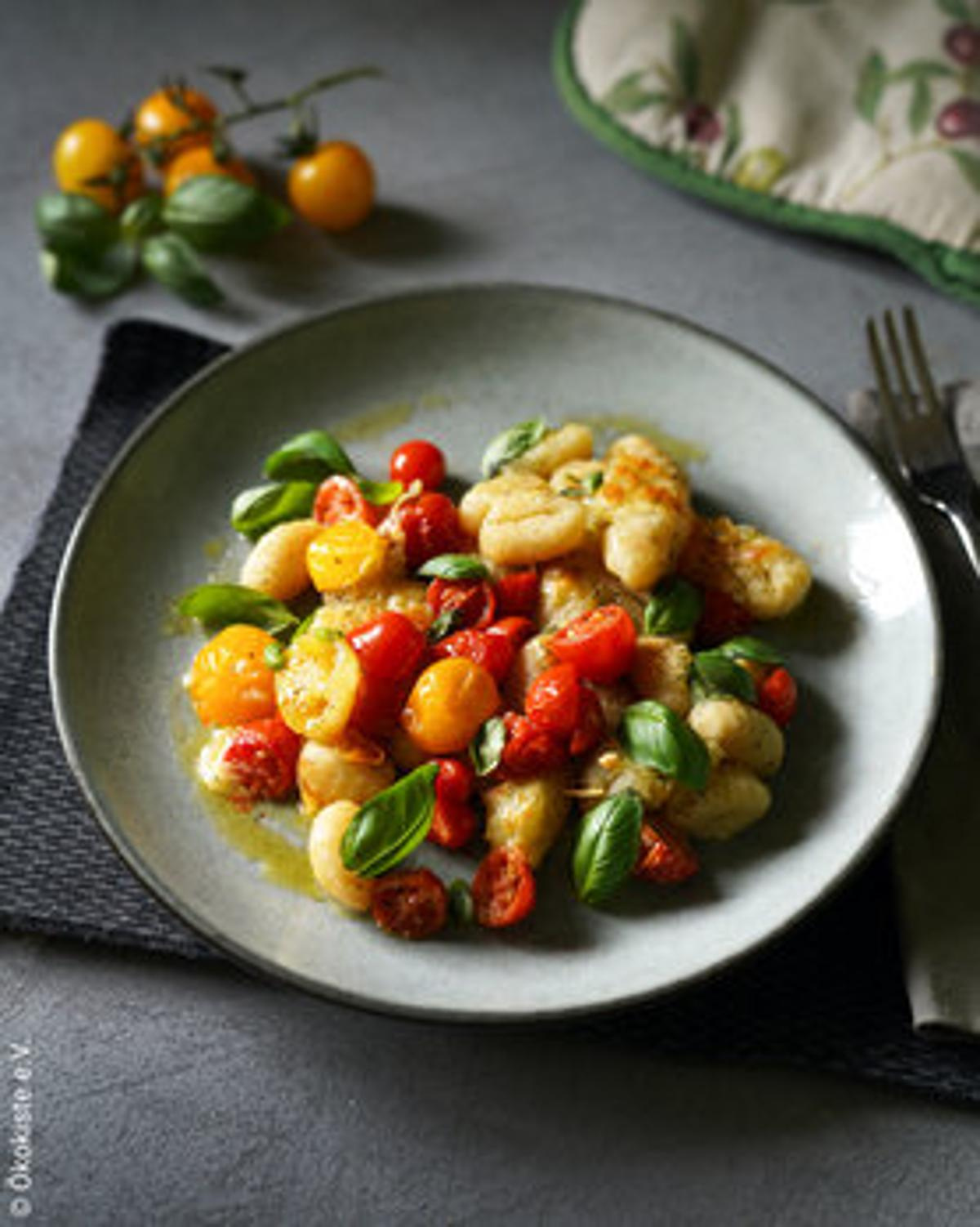 Gnocchi Caprese