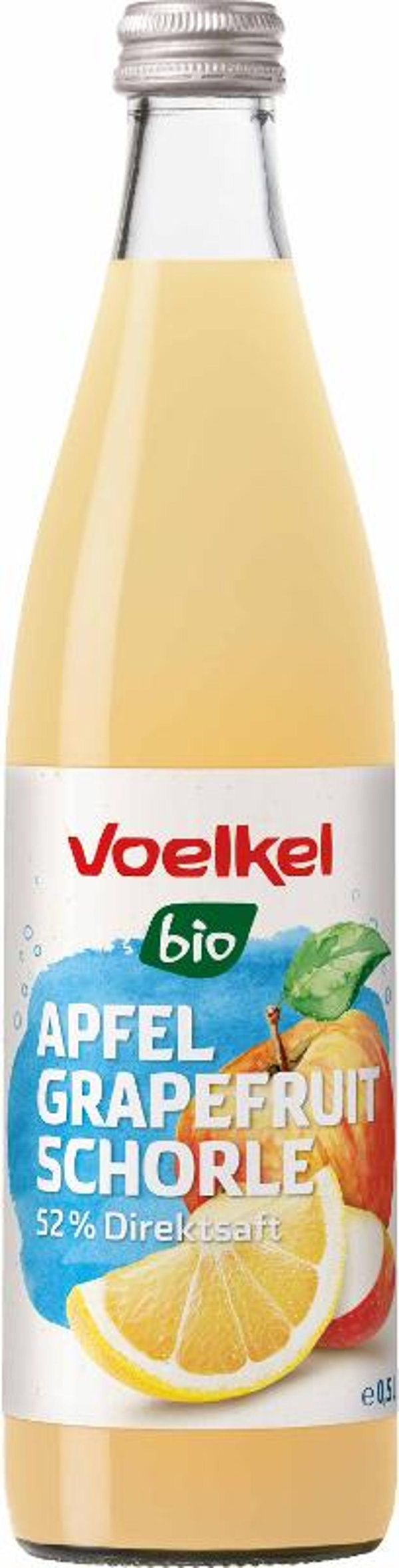 Produktfoto zu Kiste Schorle Apfel-Grapefruit 10*0,5l