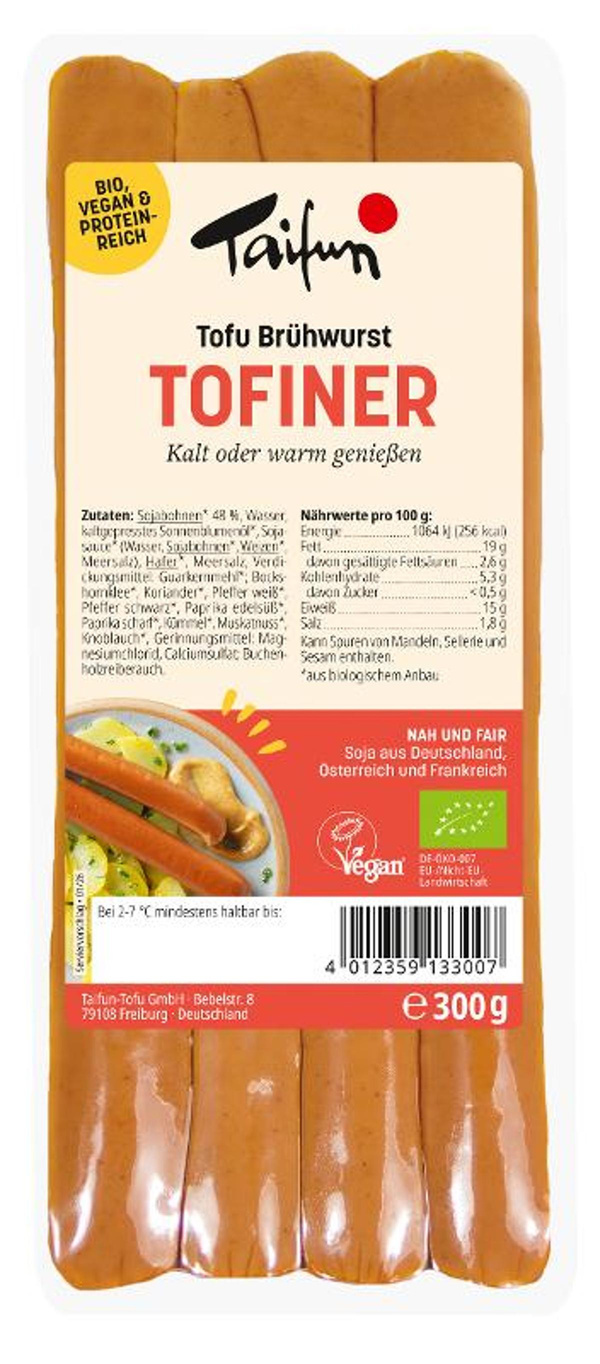 Produktfoto zu Tofuwiener