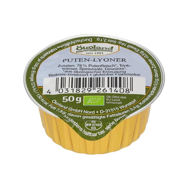 Produktfoto zu Putenlyoner 50g