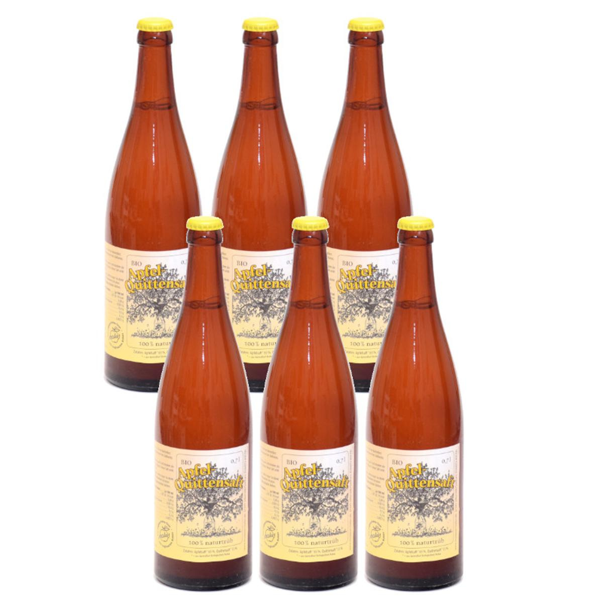 Kiste Apfel-Quittensaft 6*0,7l