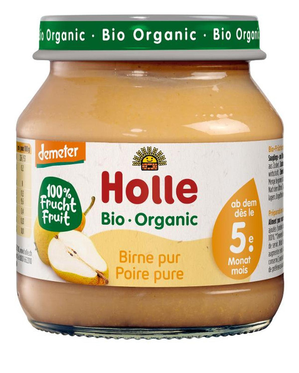 Produktfoto zu Baby-Gläschen Birne pur 6 Gläser à 125g