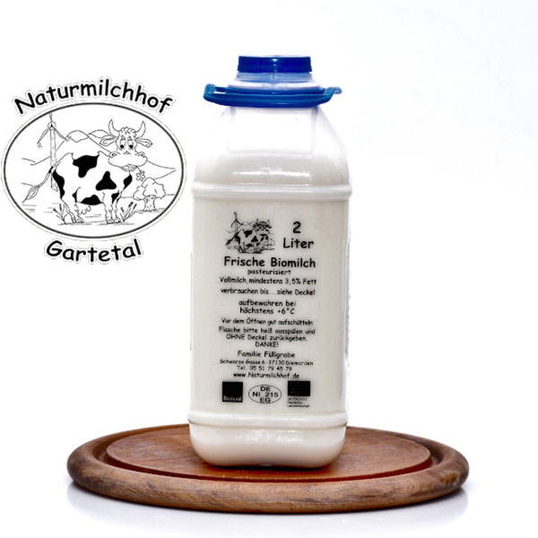 Produktfoto zu Hofmilch pasteurisiert 2l