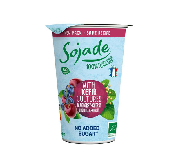 Produktfoto zu Sojade Kefir Heidelbeer Kirsch