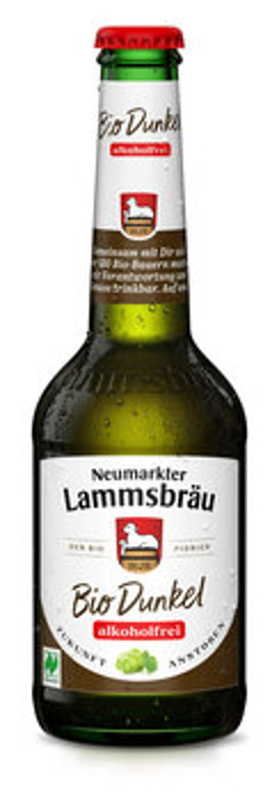 Produktfoto zu Lammsbräu Dunkel alkoholfrei 0,33l
