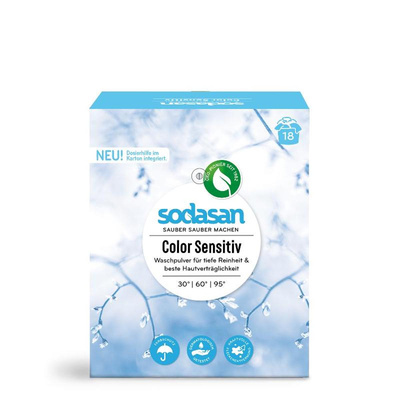 Produktfoto zu Waschmittel Colour sensitiv 1kg Pulver Sodasan