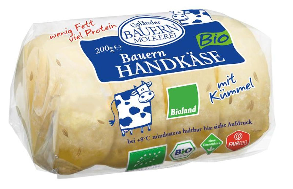 Bauernhandkäse mit Kümmel