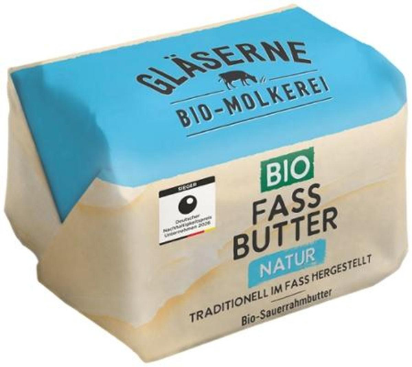 Produktfoto zu Fassbutter Sauerrahm