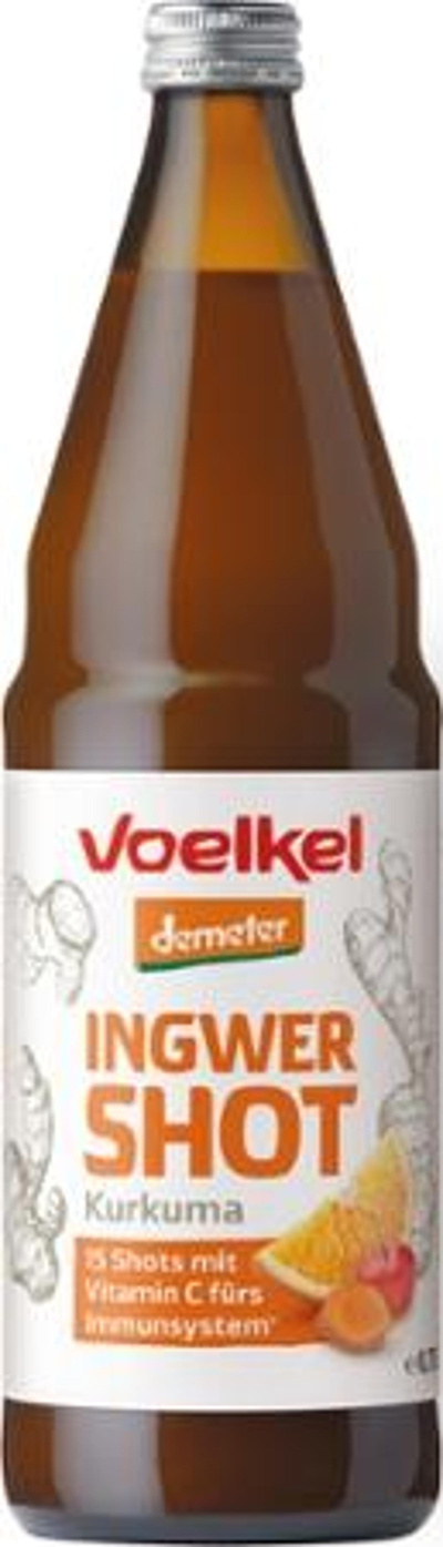 Produktfoto zu Ingwer Kurkuma Shot 0,75l