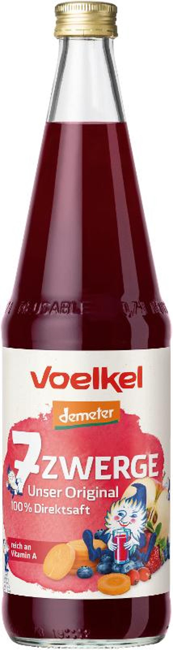Produktfoto zu Sieben-Zwerge-Saft 0,7l Flasche