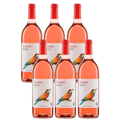Produktfoto zu BECCO Rosato 6*1l
