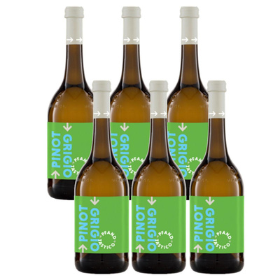 Produktfoto zu Kiste PFANDtastico Pinot Grigio 6*0,75l