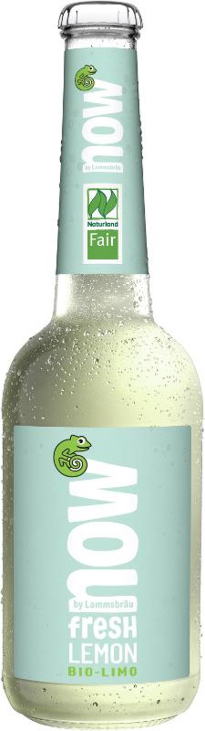 Produktfoto zu Kiste now Fresh Lemon 10*0,33l