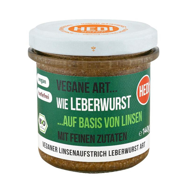 Produktfoto zu Leberwurst fein vegan 140g