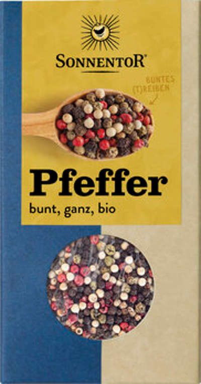 Produktfoto zu Pfeffer bunt, ganz 50g