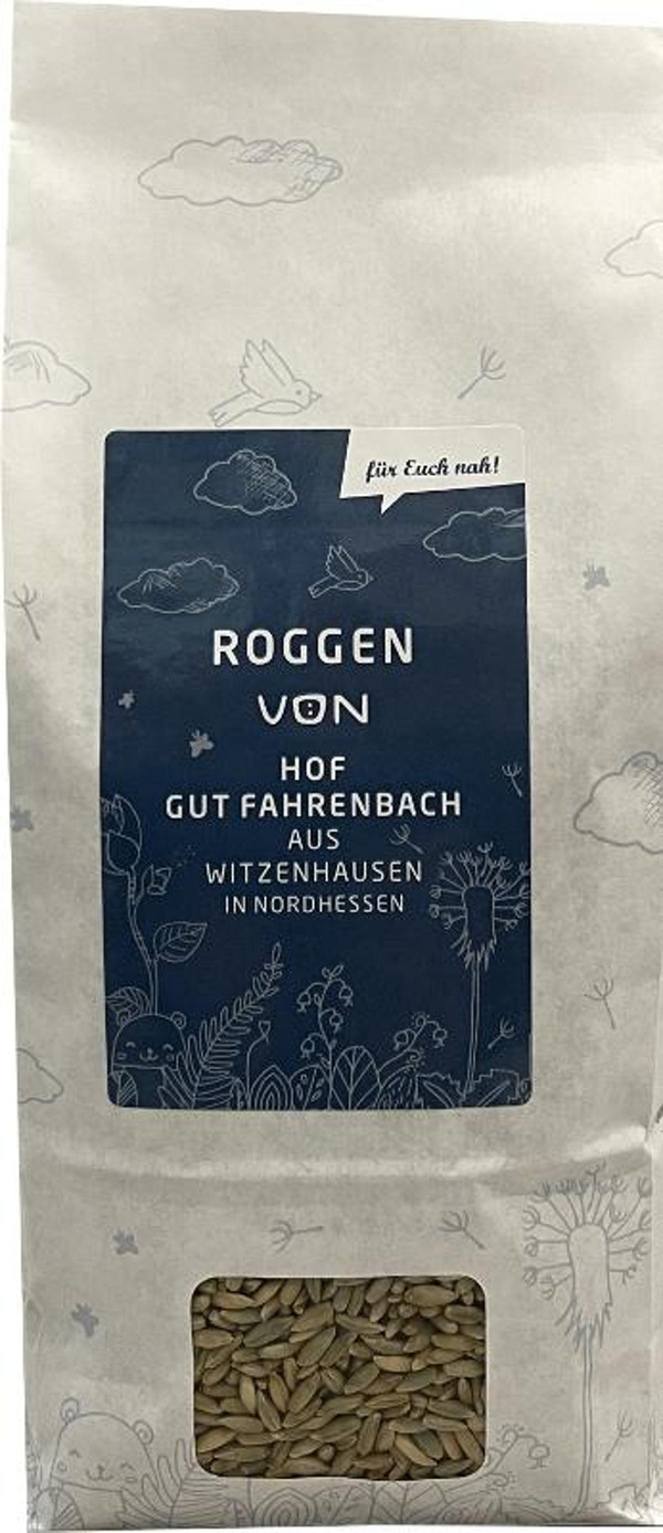 Produktfoto zu Roggen Bioland 1kg VON