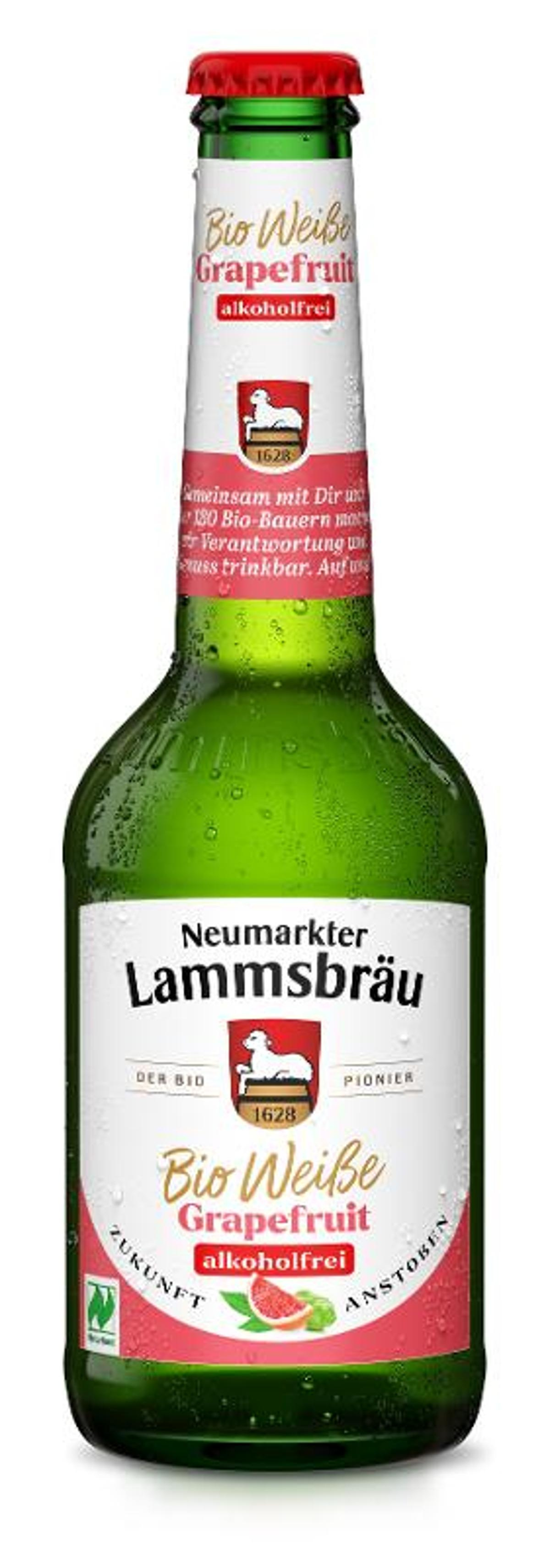 Lammsbräu alkoholfreie Weiße & Grapefruit 0,33l