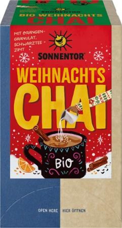 Produktfoto zu Weihnachts Chai Tee 18 Beutel
