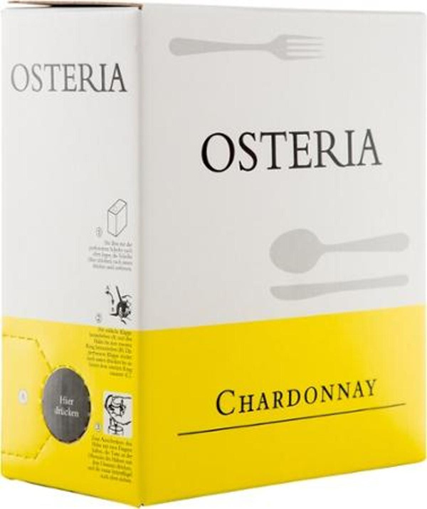 Produktfoto zu OSTERIA Chardonnay 2022 Bag in