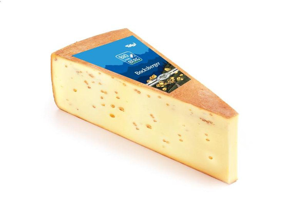 Produktfoto zu Bocksberger Bockshornkleekäse aus Rohmilch