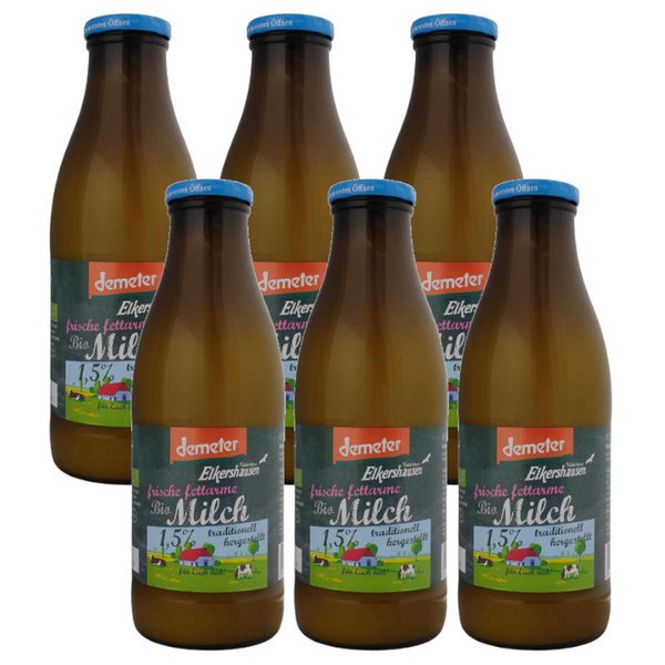 Produktfoto zu Kiste Milch 1,5% pasteurisiert, fettarm