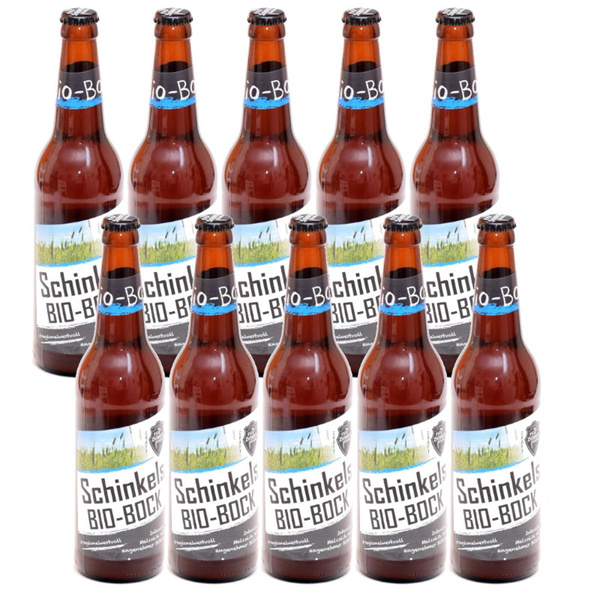 Produktfoto zu Kiste Schinkels Bockbier 10*0,5l