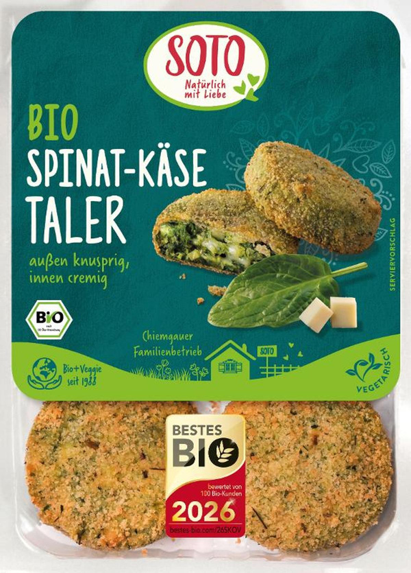 Produktfoto zu Spinat-Käsetaler