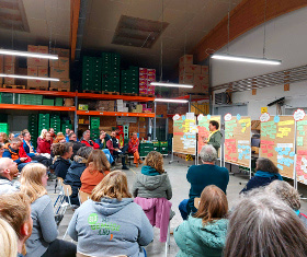 Plenum und Auswertung Ökokistentreff Lotta Karotta