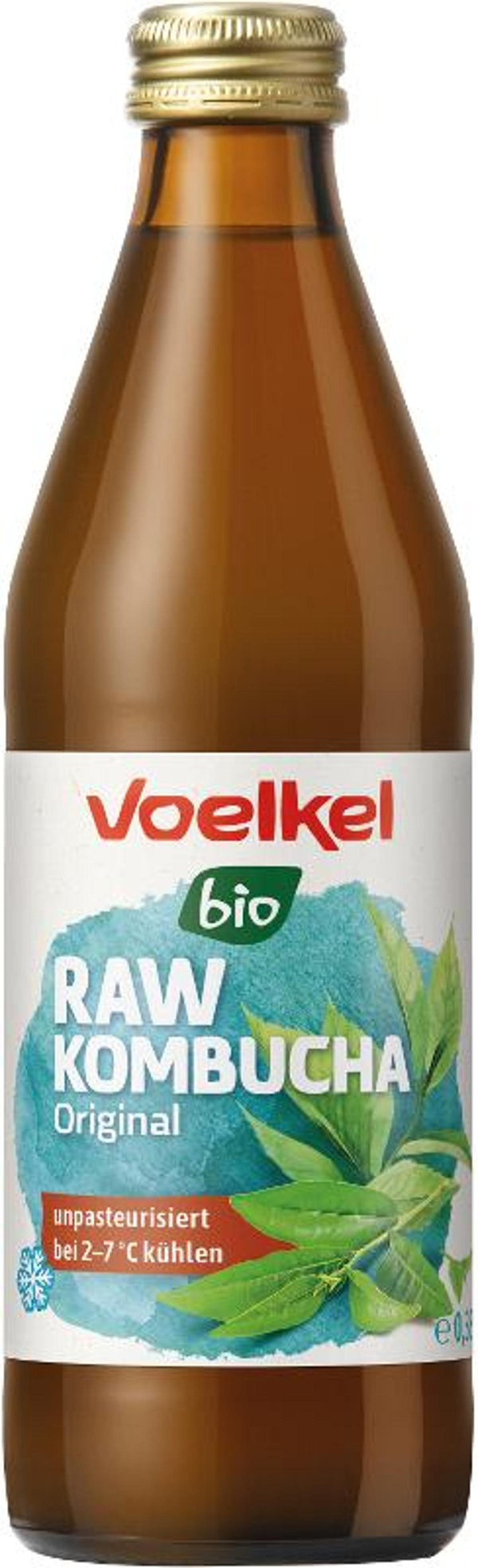 Produktfoto zu Raw Kombucha 0,33 l