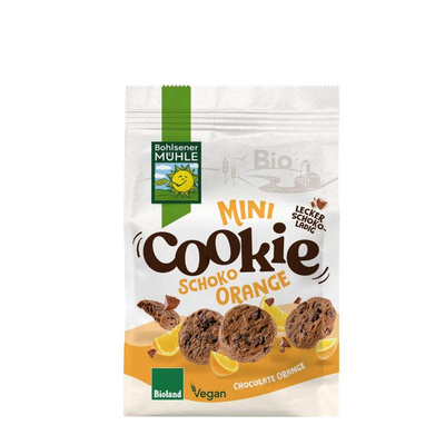 Produktfoto zu Mini Cookie Schoko Orange 125g