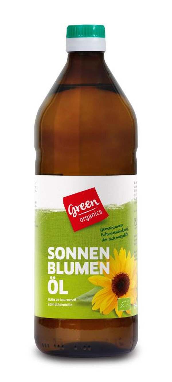 Produktfoto zu Sonnenblumenöl 0,75l von green