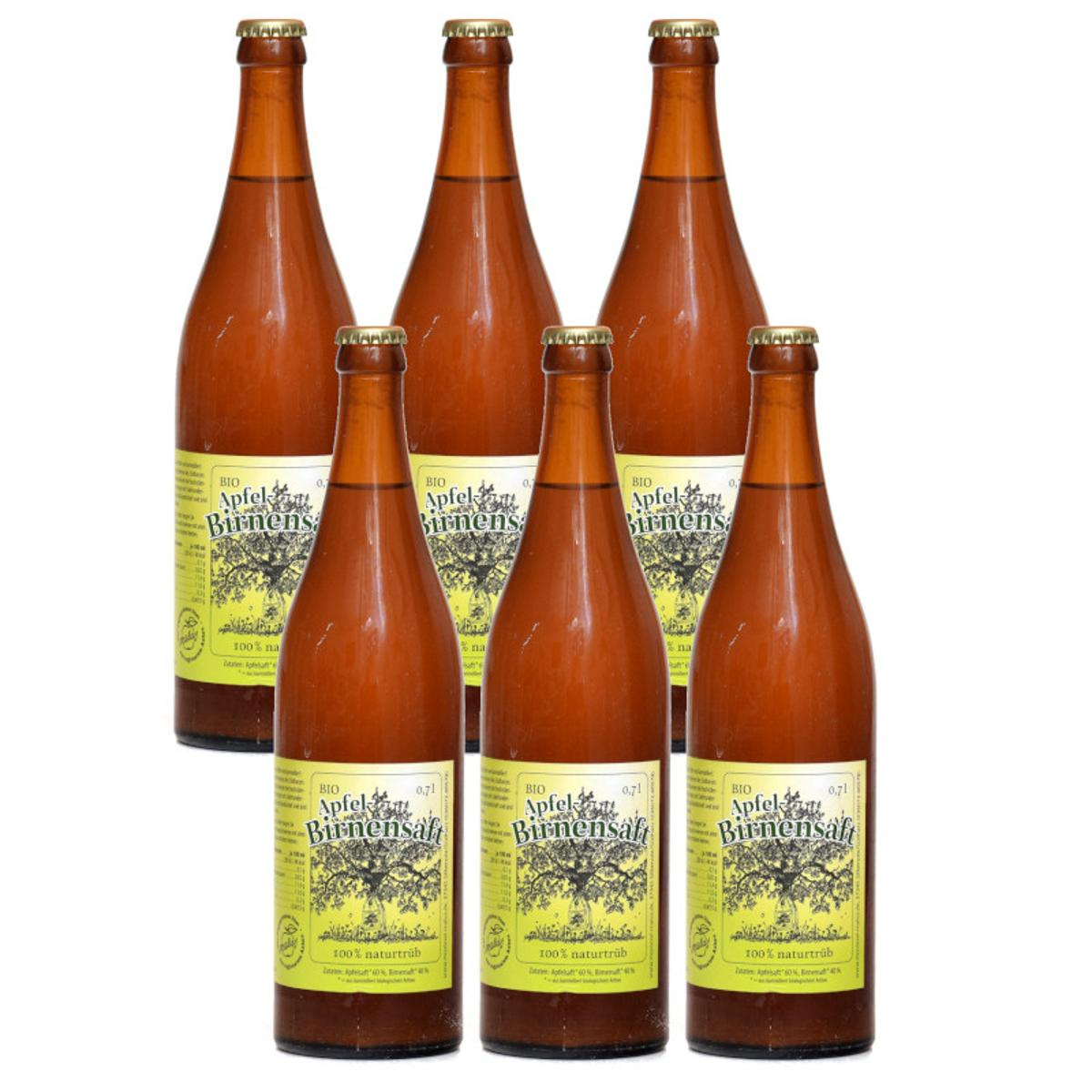 Kiste Apfel-Birnensaft 6*0,7l