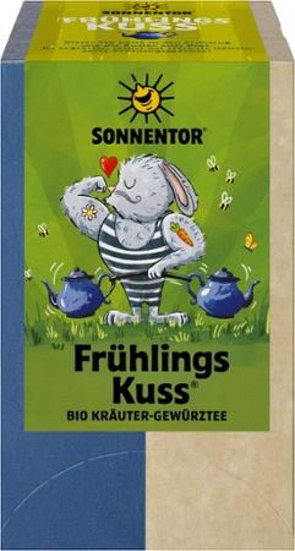 Produktfoto zu FrühlingsKuss Kräutertee 18 Teebeutel