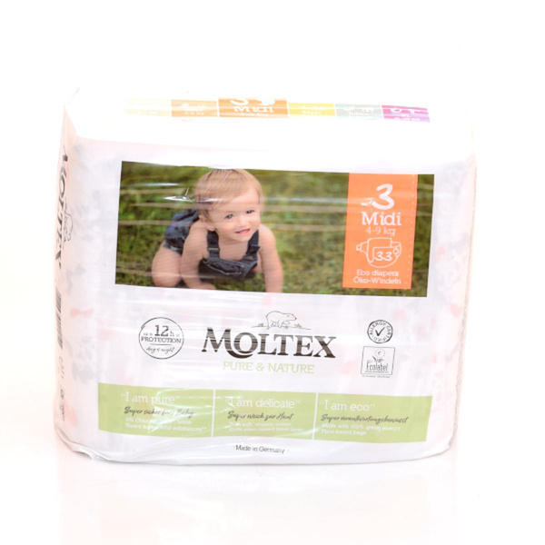 Produktfoto zu Windel nature Gr.3 Midi 4-9kg