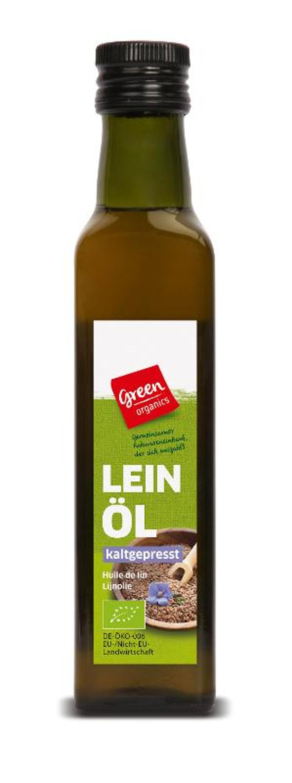 Produktfoto zu Leinöl 250ml von green