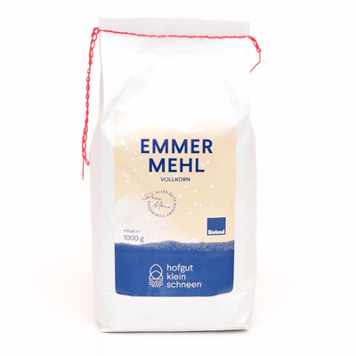 Produktfoto zu Emmermehl Vollkorn 1kg regional
