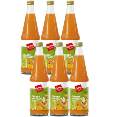 Produktfoto zu Kiste Multisaft gelb Kiste mit 6*0,7l