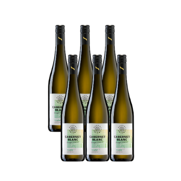 Produktfoto zu Kiste Cabernet Blanc 6*0,75l