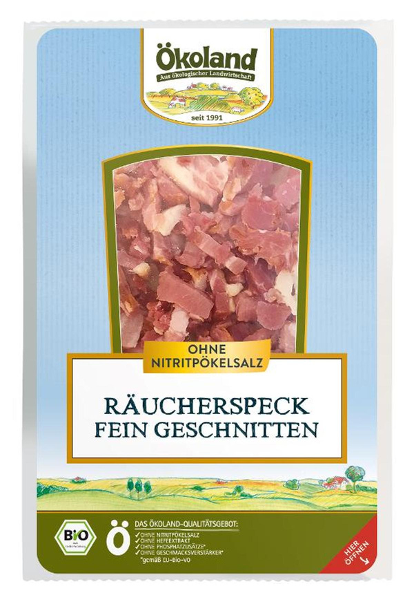 Produktfoto zu Räucherspeck fein gewürfelt