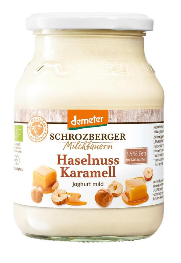 Produktfoto zu Joghurt Haselnuss Karamell