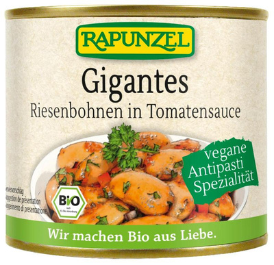 Produktfoto zu Gigantes Riesenbohnen in Tomatensauce 230g