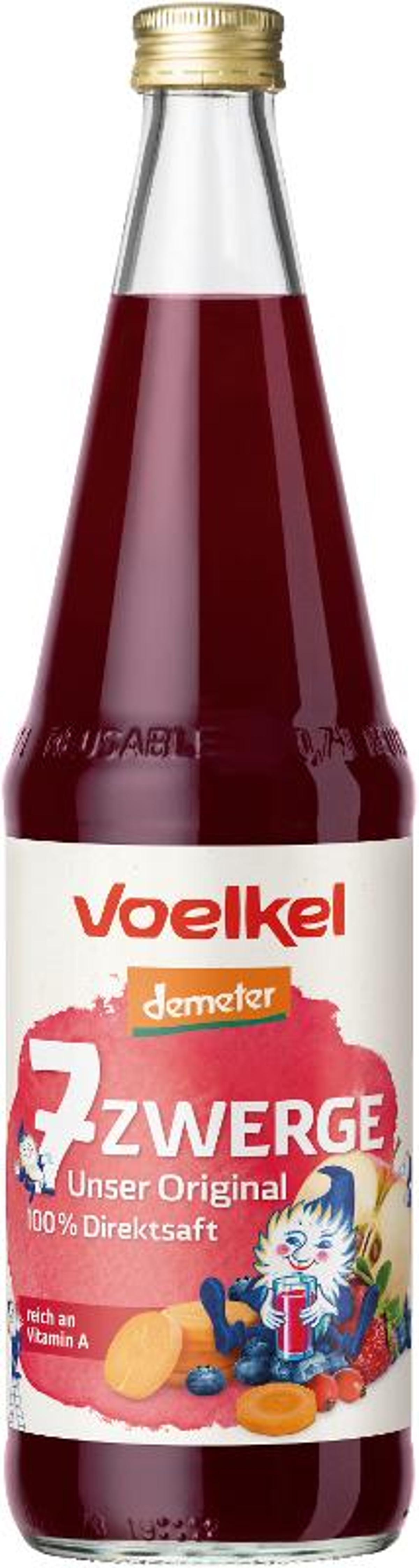 Sieben-Zwerge-Saft 0,7l Flasche