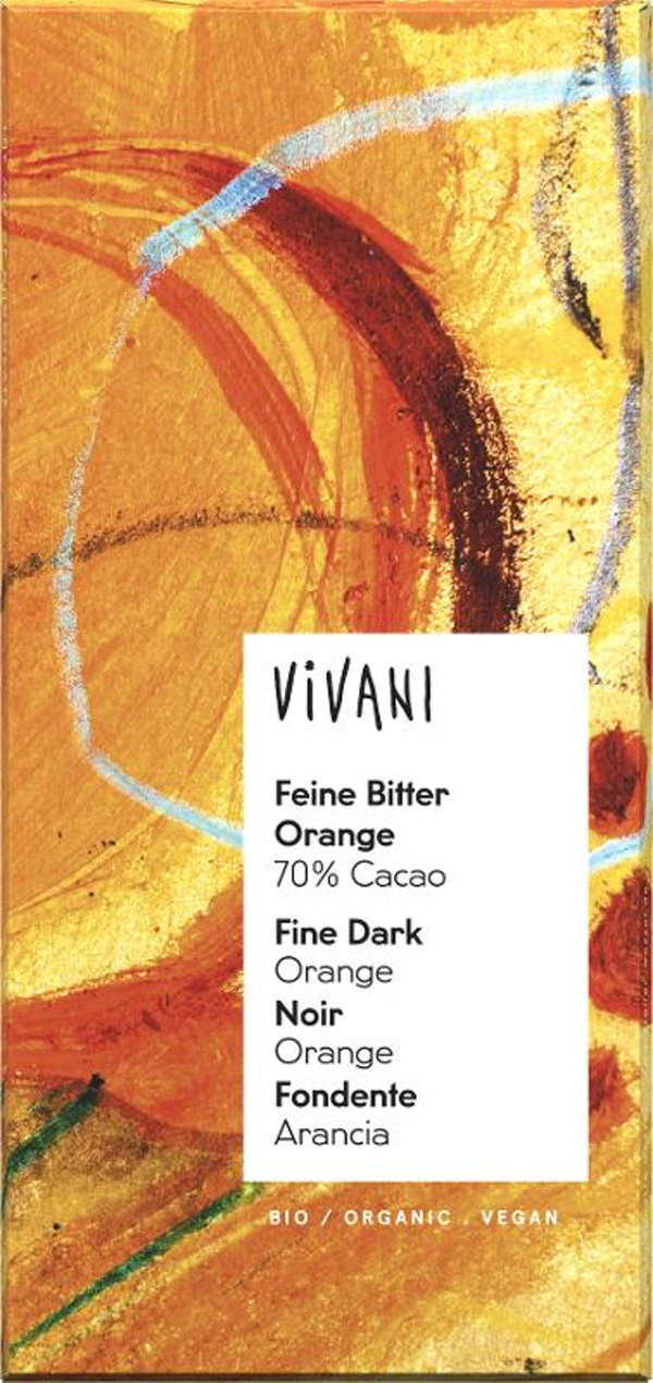 Produktfoto zu Schokolade Bitter Orange 70% 80g