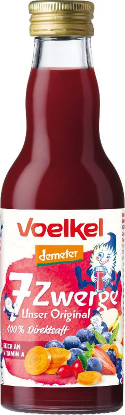 Produktfoto zu Sieben-Zwerge-Saft 0,2l