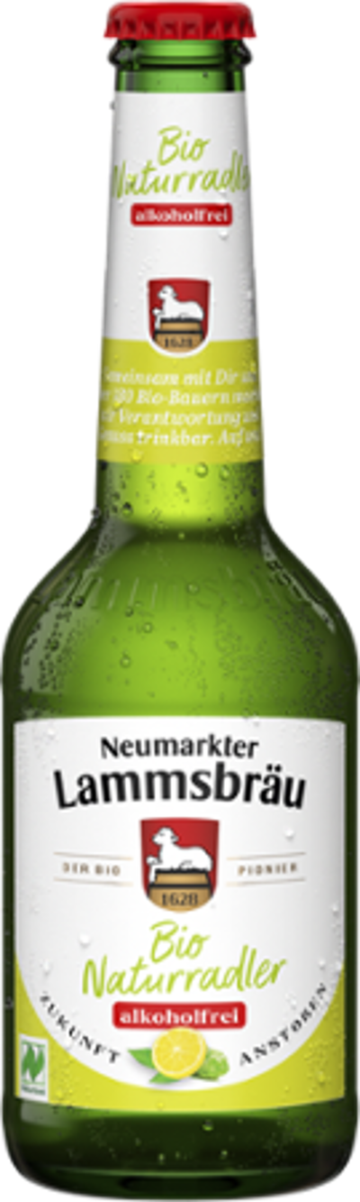 Produktfoto zu Lammsbräu Radler alkoholfrei 0,33l