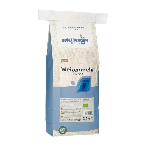 Produktfoto zu Weizenmehl Typ 550 2,5kg