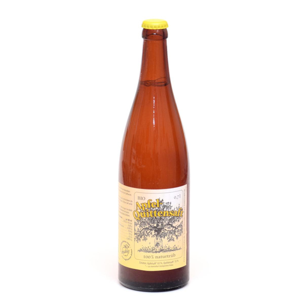Produktfoto zu Apfel-Quitten-Saft 0,7l Flasche